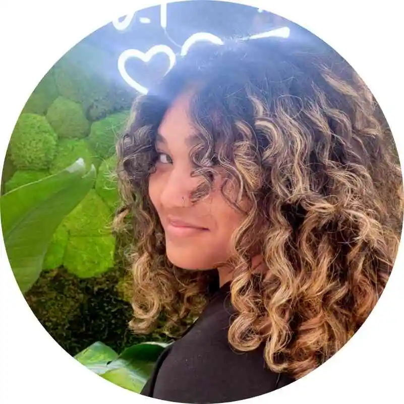 Keratin for curly hair.