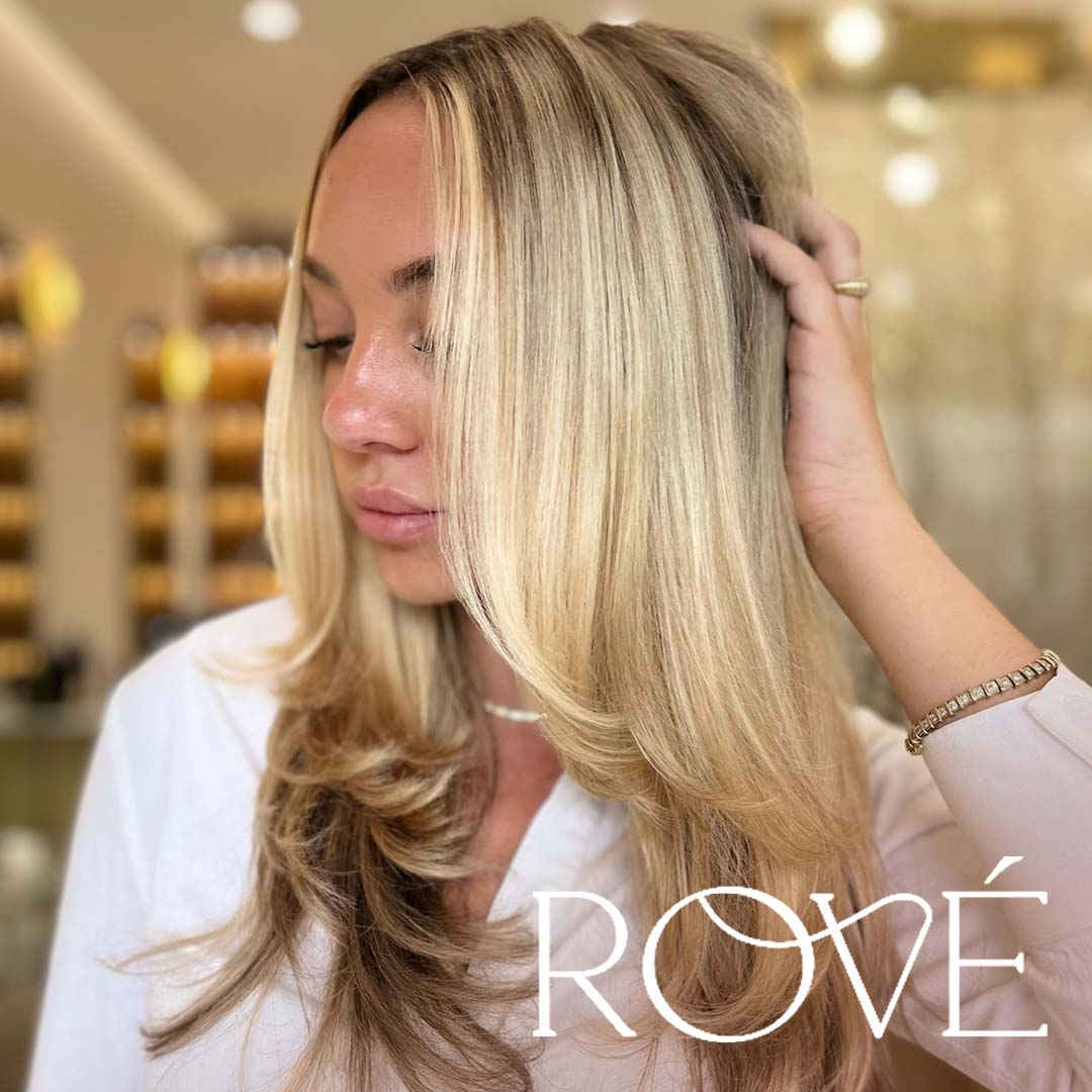 Illuminate Your Look with Hair Blonding by Rové Professionals