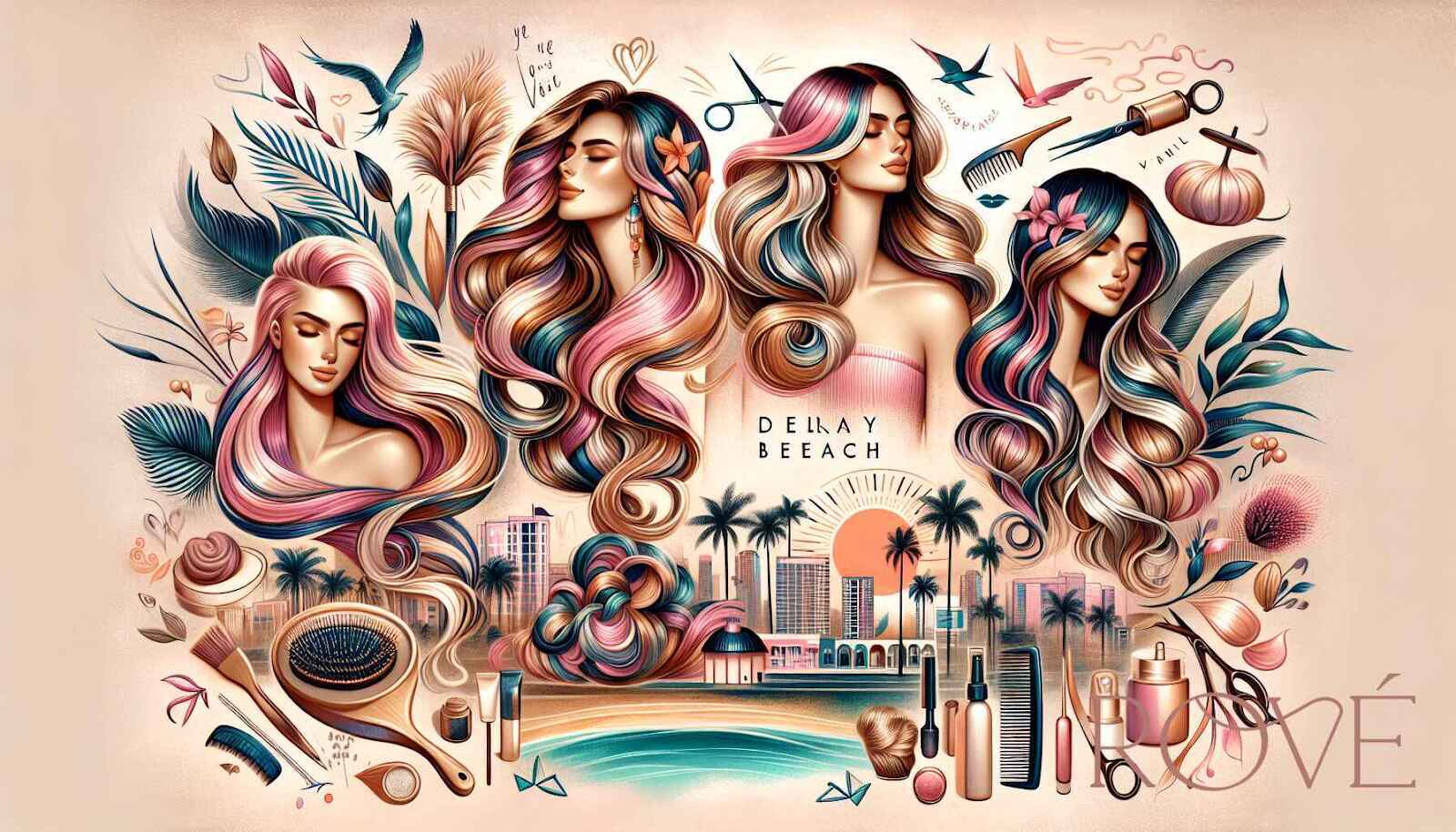 How Delray Beach Is Setting Hair Styling Trends for 2024