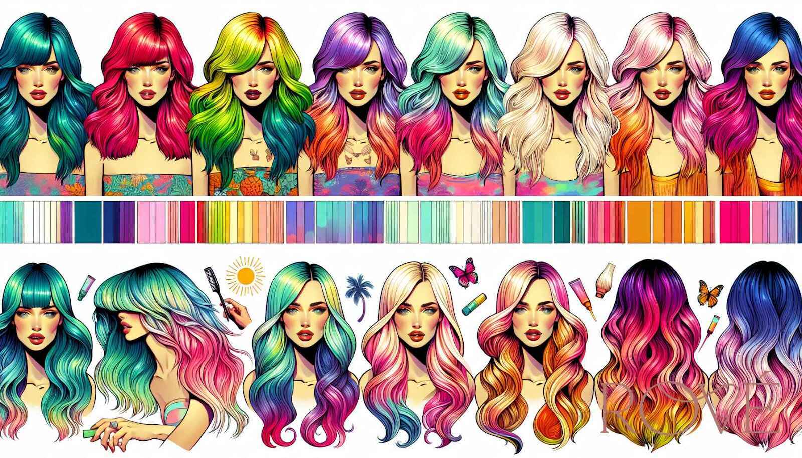 Top 10 Hair Coloring Trends in South Florida for 2024