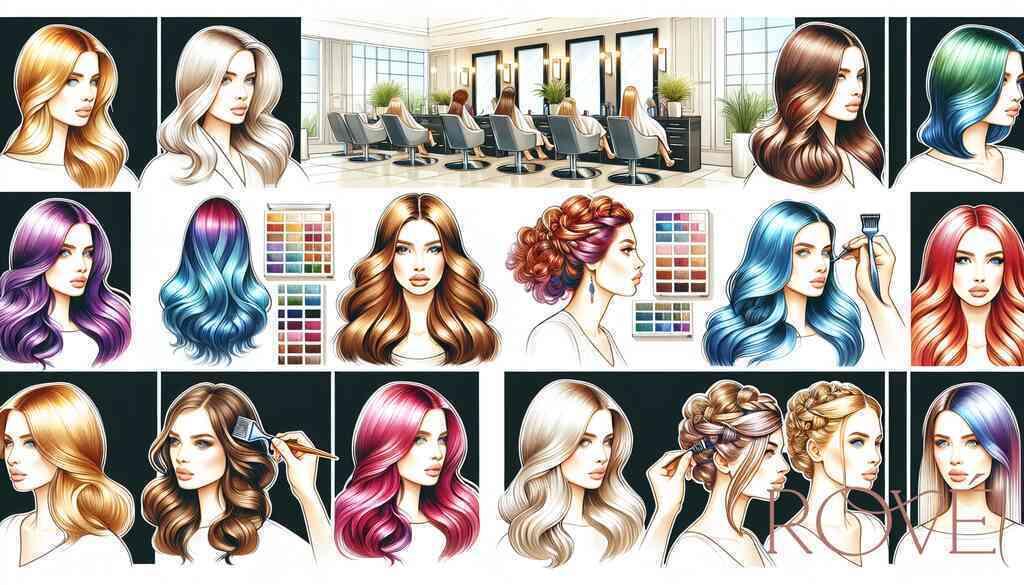 Comparing Hair Color Options at Rove Salon Delray Beach