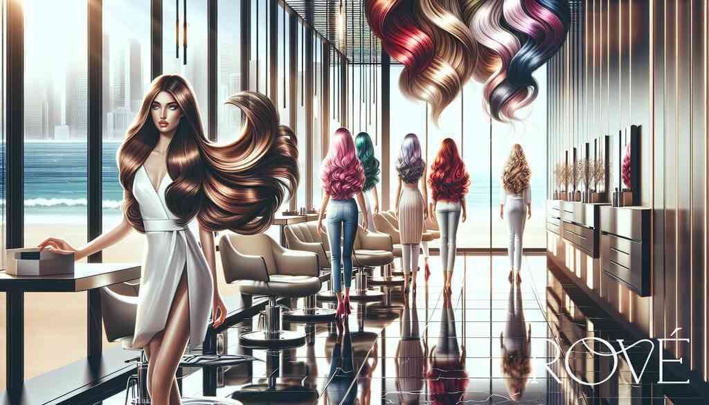 Achieving Vibrant Hair with Rove's Techniques