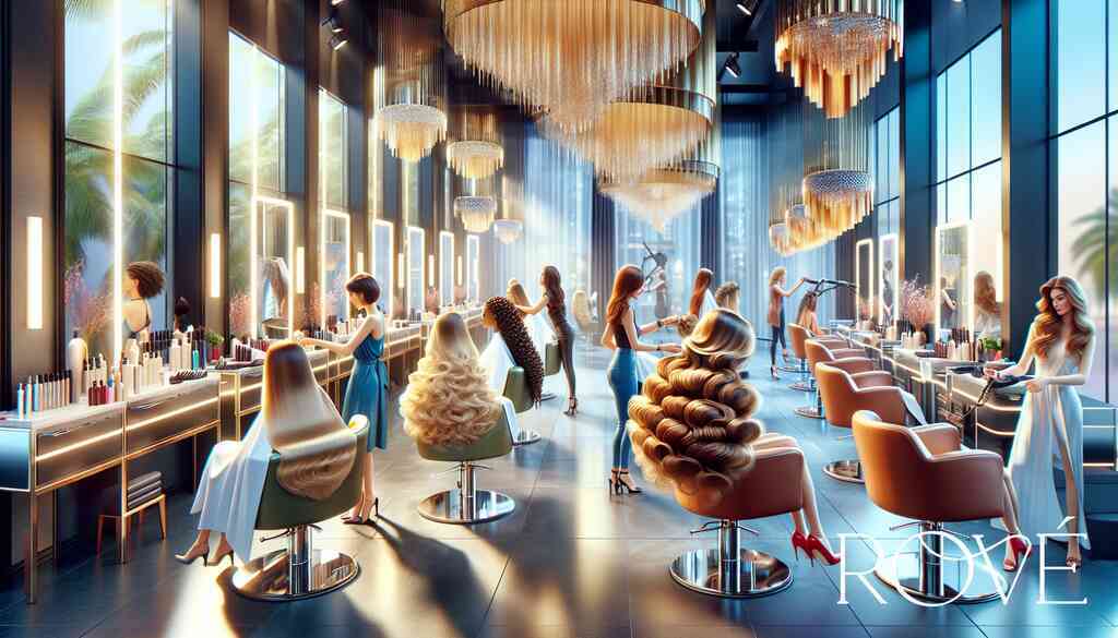 How Rove Hair Salon Elevates Hair Extensions in Florida