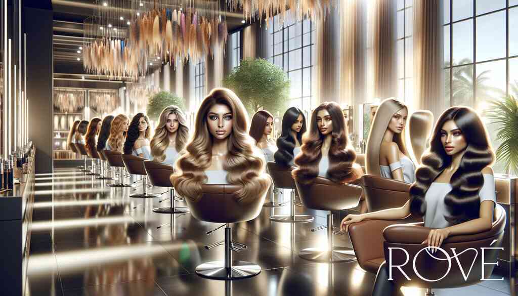 How Rove Hair Salon Elevates Hair Extensions in Florida