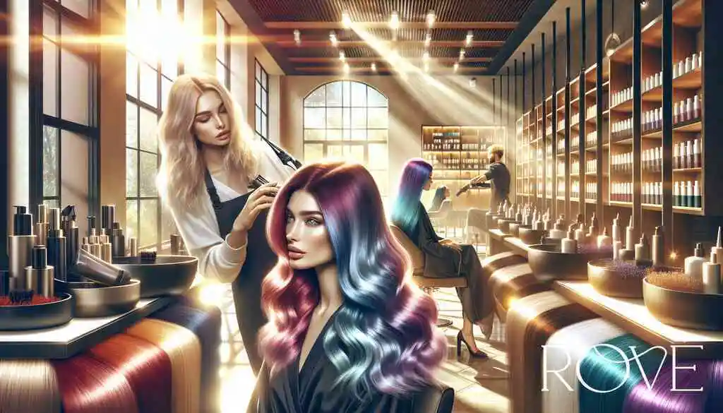 Achieving New Hair Color with Rove Salon Methods