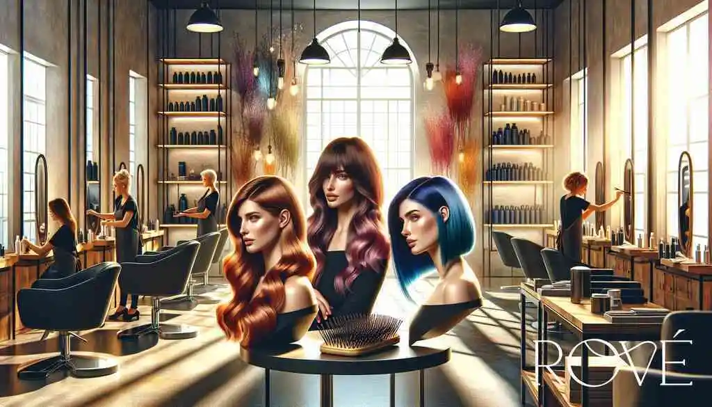 Achieving New Hair Color with Rove Salon Methods