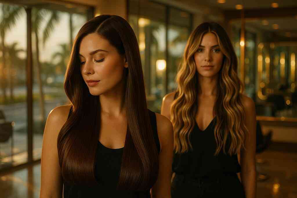 Difference Between Color and Highlights at Rove Hair Salon