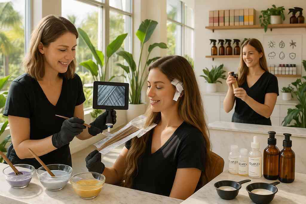 How Rove Hair Salon Uses Color Tone Science for Healthy Hair