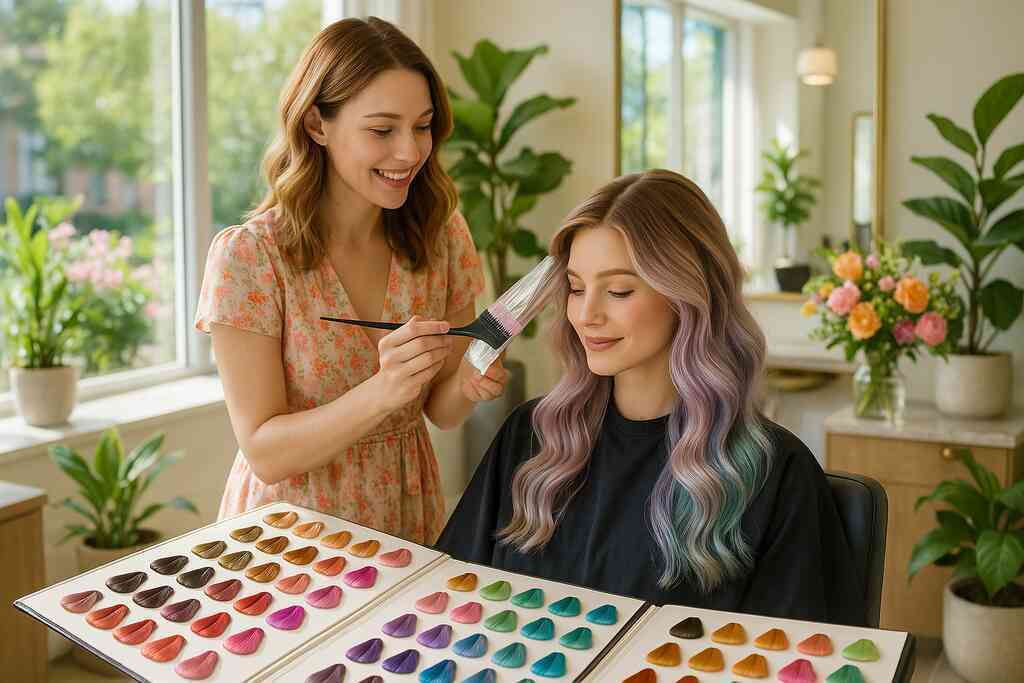 Top 5 Spring Easter Hair Color Ideas at Rove Beauty Salon