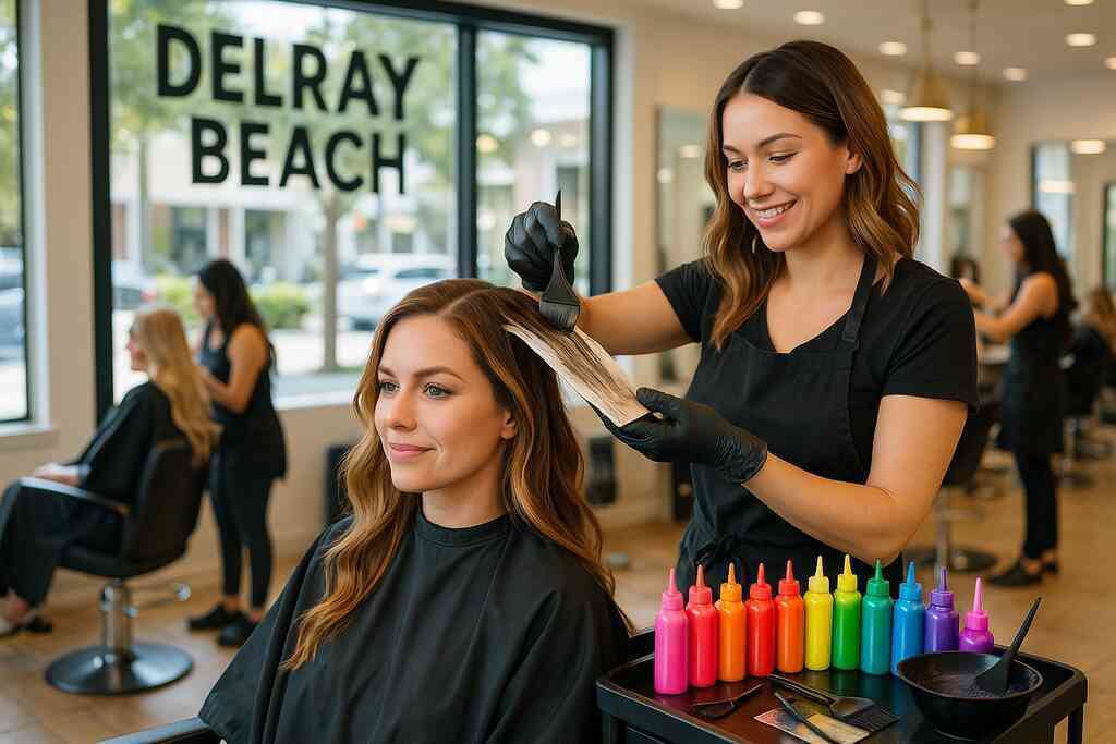 Best Color Correction Services at a Delray Beach Hair Salon
