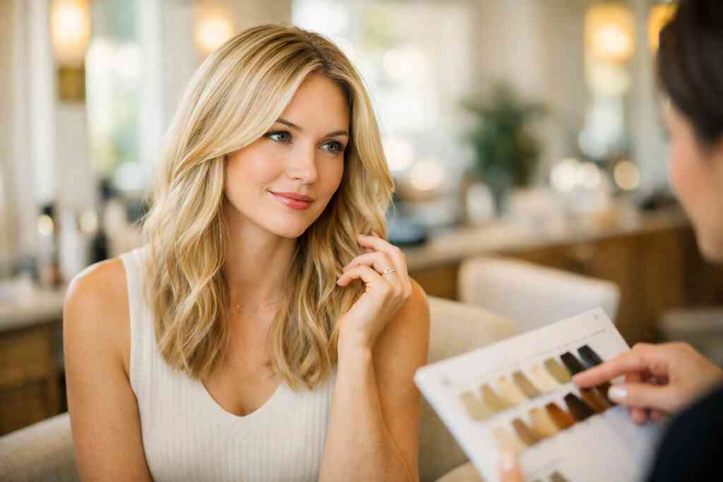 How to match your blonde goal to your lifestyle with low-maintenance blonde or high-impact brightness — Rove Hair Salon