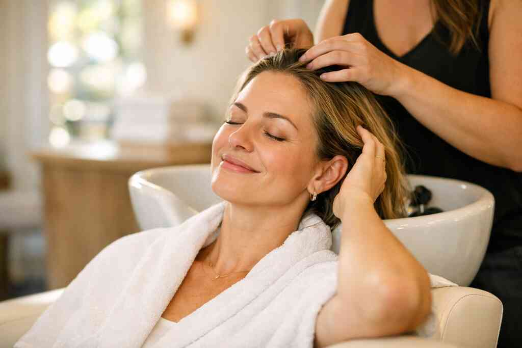 How soothing scalp massage and scalp revitalization support healthy hair from the root &mdash; Rove Hair Salon