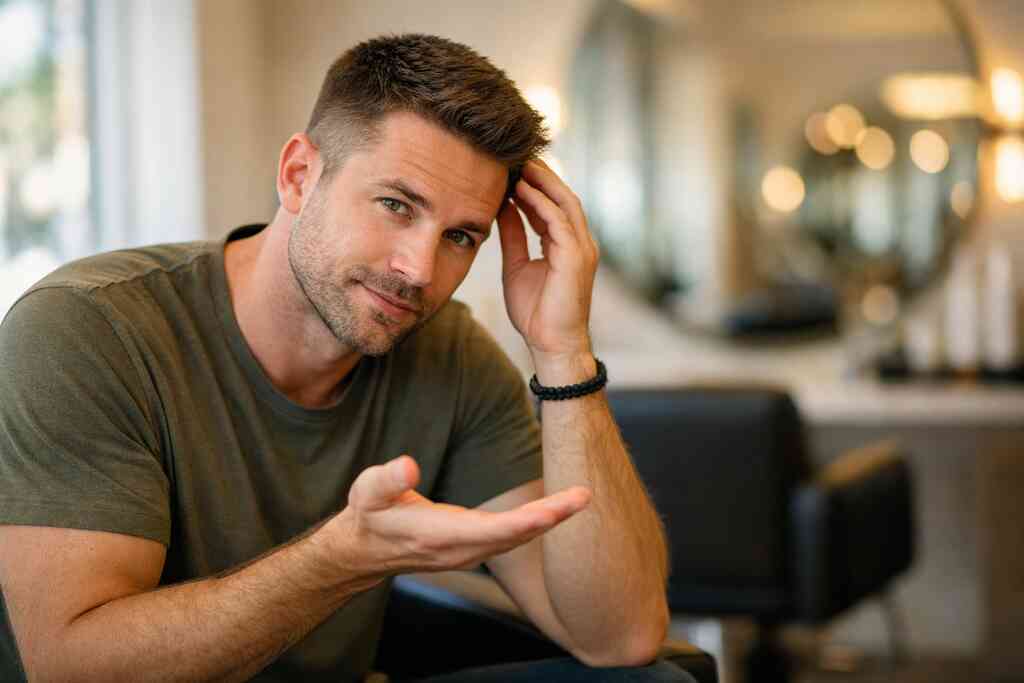 When a scissor cut men’s style beats clipper work for a softer finish — Rove Hair Salon