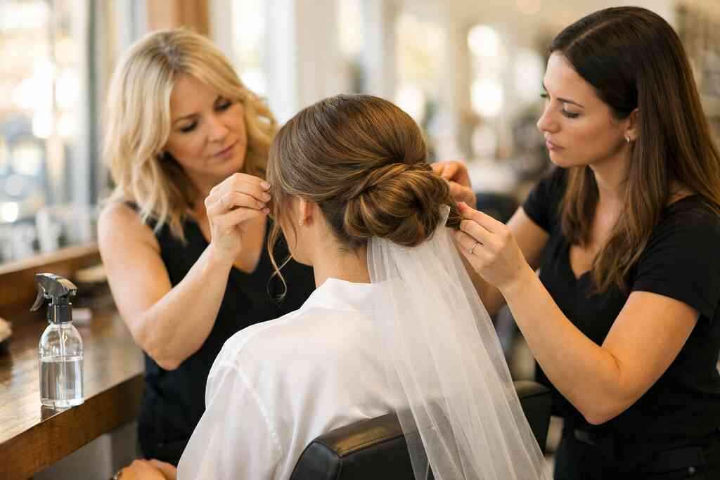Balayage vs highlights for blonde bridal hair, dimensional brunette, and lived in color — Rove Hair Salon