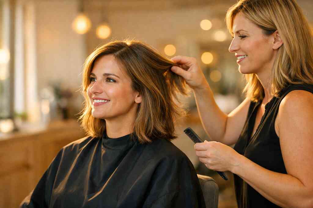 How to plan a cut around blonding, lived-in color, gray blending Delray, and hair color correction Delray — Rove Hair Sa