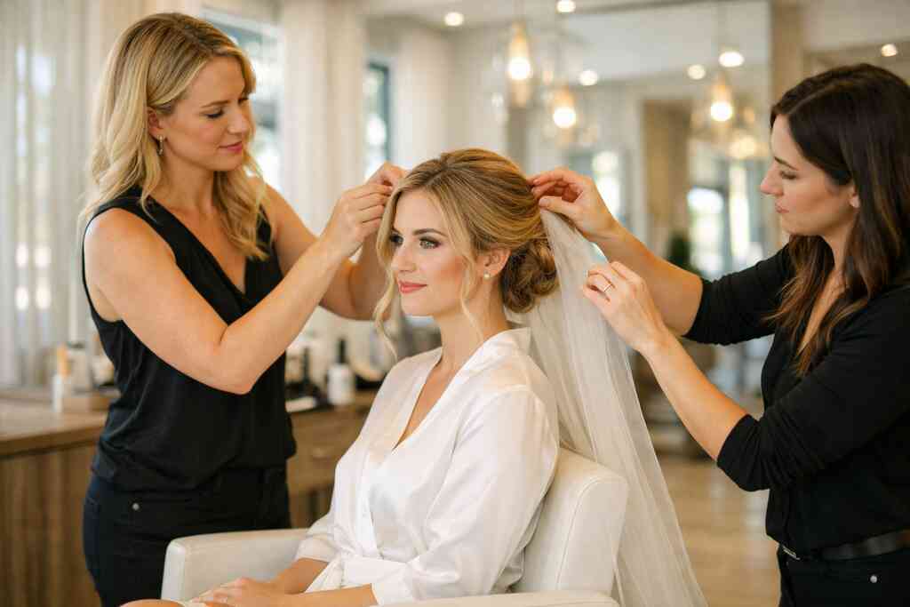 Balayage vs highlights for brides who want dimension without harsh regrowth lines — Rove Hair Salon